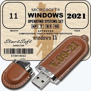Microsoft Operating Systems on One Flash Drive Release by StartSoft 09-2021 [Ru/En]